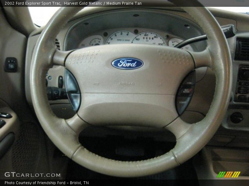 Harvest Gold Metallic / Medium Prairie Tan 2002 Ford Explorer Sport Trac