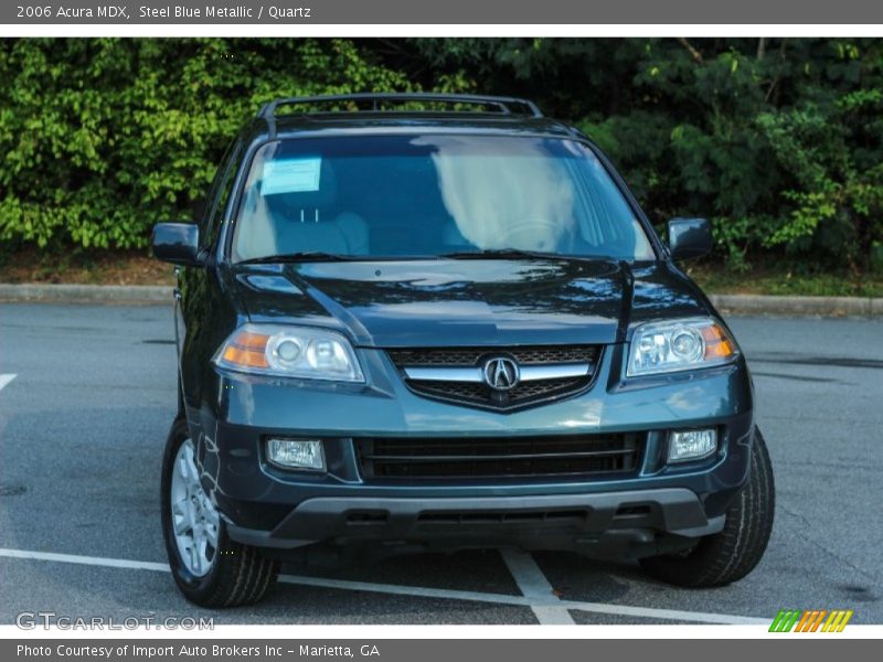 Steel Blue Metallic / Quartz 2006 Acura MDX