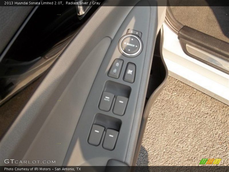Radiant Silver / Gray 2013 Hyundai Sonata Limited 2.0T