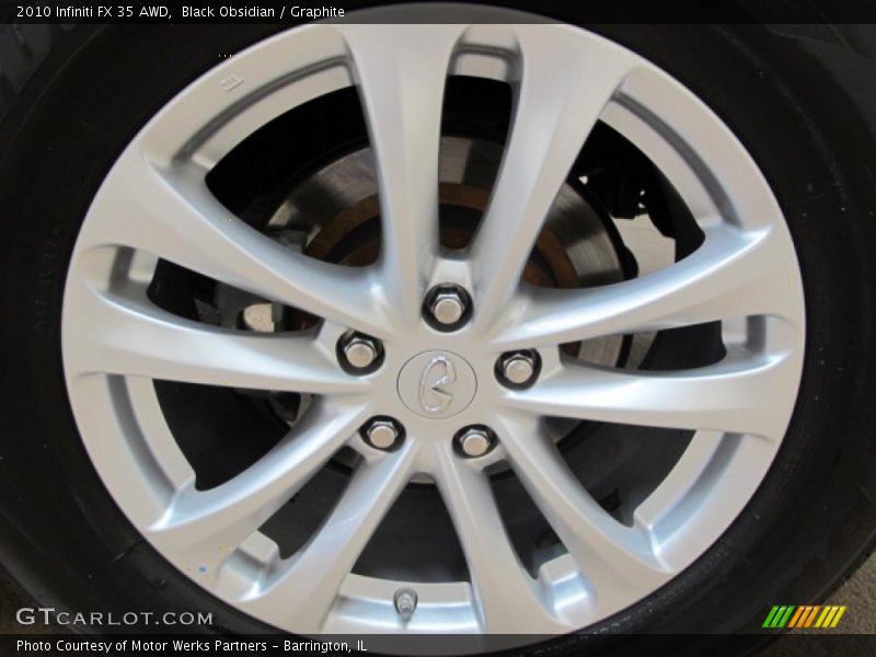 Black Obsidian / Graphite 2010 Infiniti FX 35 AWD