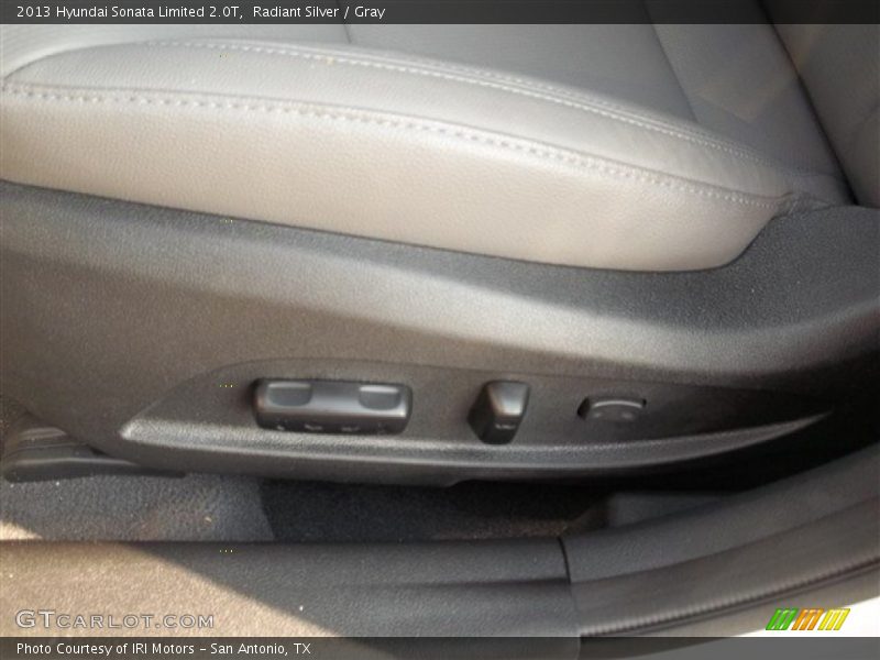 Radiant Silver / Gray 2013 Hyundai Sonata Limited 2.0T