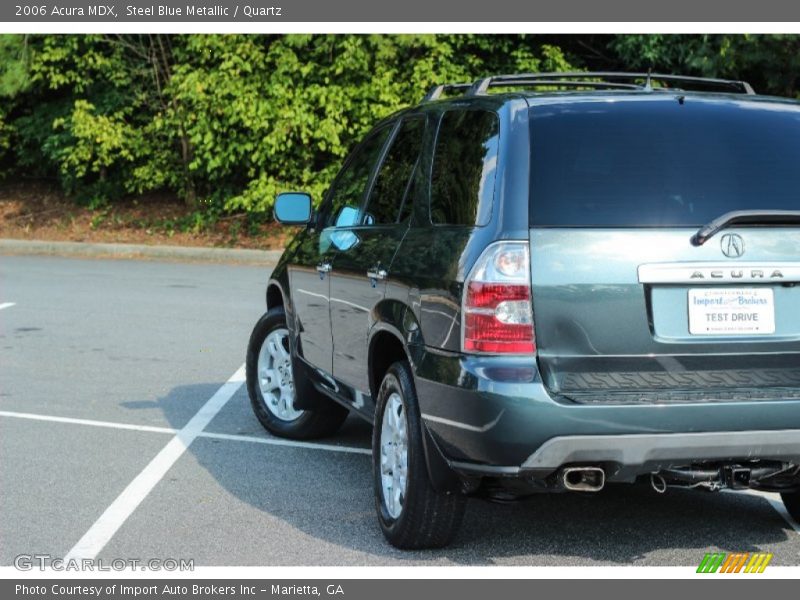 Steel Blue Metallic / Quartz 2006 Acura MDX