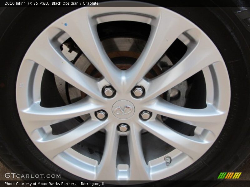 Black Obsidian / Graphite 2010 Infiniti FX 35 AWD