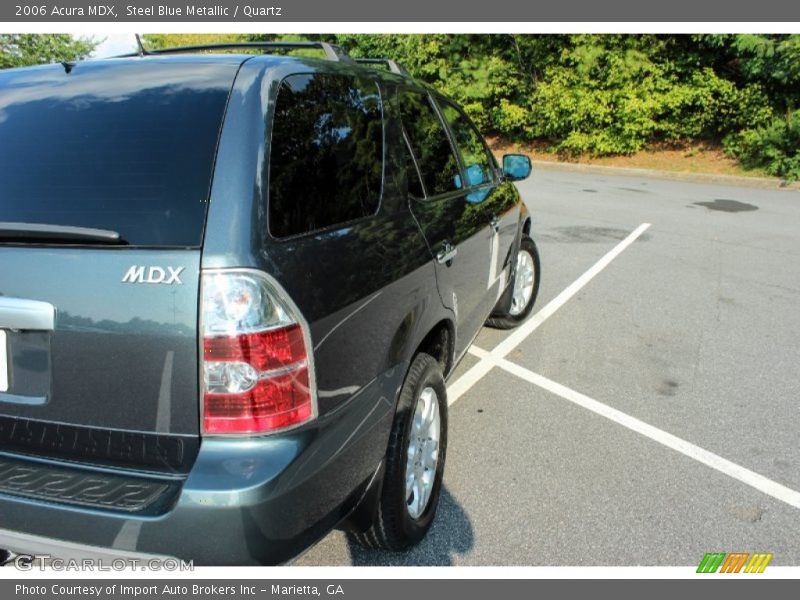 Steel Blue Metallic / Quartz 2006 Acura MDX