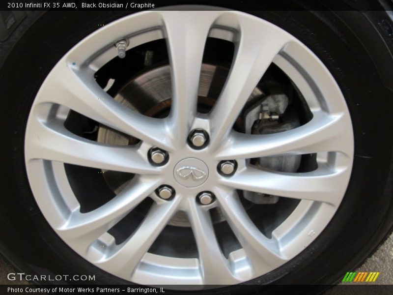 Black Obsidian / Graphite 2010 Infiniti FX 35 AWD