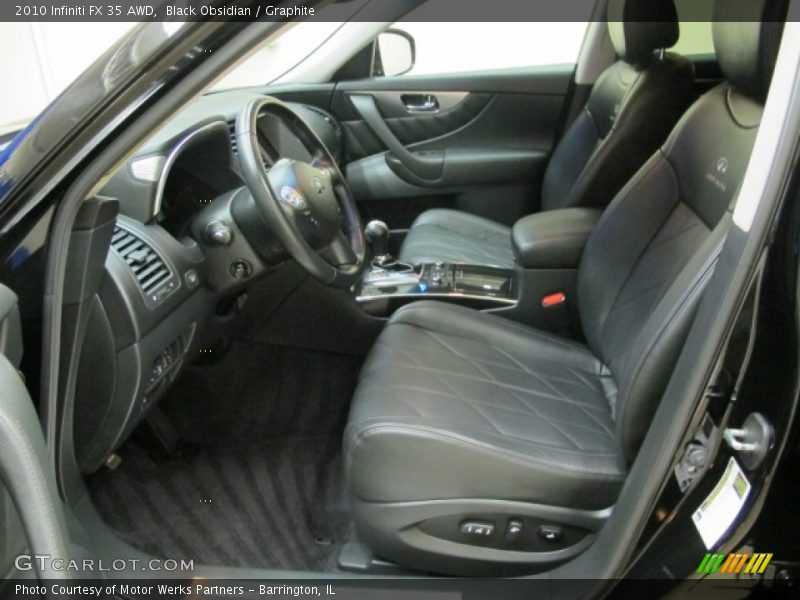 Black Obsidian / Graphite 2010 Infiniti FX 35 AWD