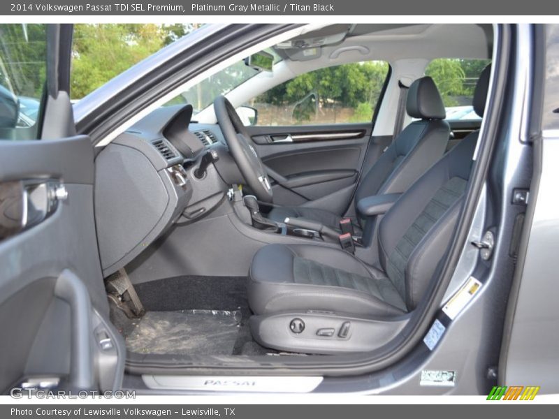  2014 Passat TDI SEL Premium Titan Black Interior