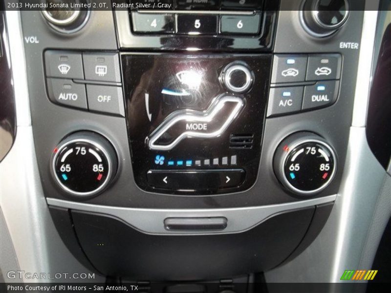 Radiant Silver / Gray 2013 Hyundai Sonata Limited 2.0T