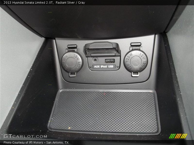 Radiant Silver / Gray 2013 Hyundai Sonata Limited 2.0T