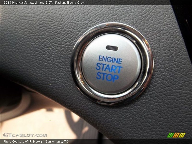 Radiant Silver / Gray 2013 Hyundai Sonata Limited 2.0T