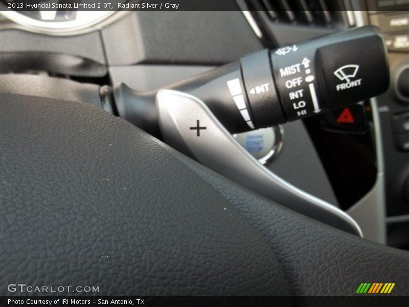 Radiant Silver / Gray 2013 Hyundai Sonata Limited 2.0T