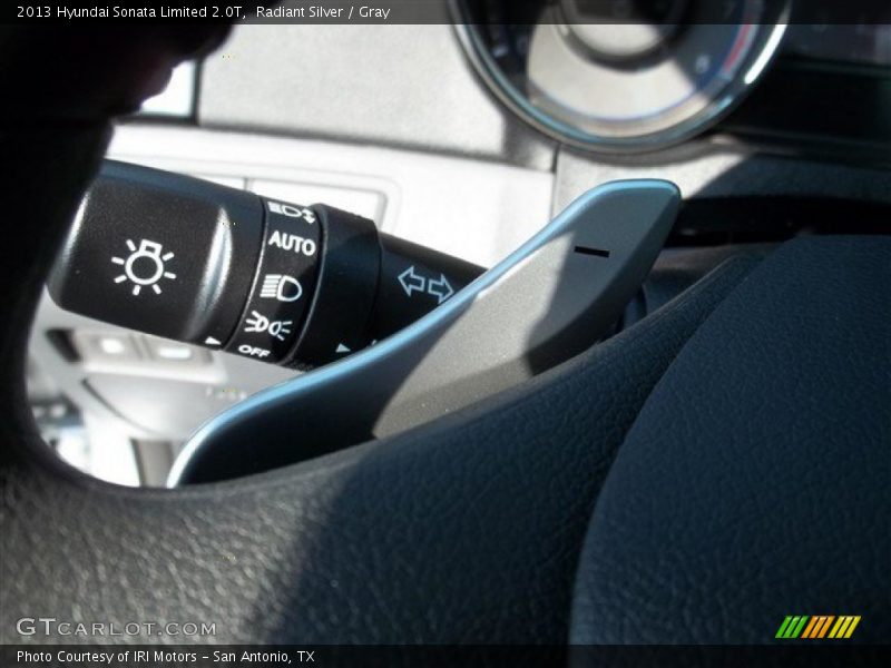 Radiant Silver / Gray 2013 Hyundai Sonata Limited 2.0T