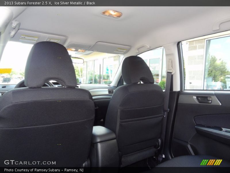 Ice Silver Metallic / Black 2013 Subaru Forester 2.5 X