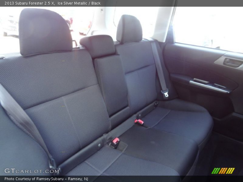 Ice Silver Metallic / Black 2013 Subaru Forester 2.5 X