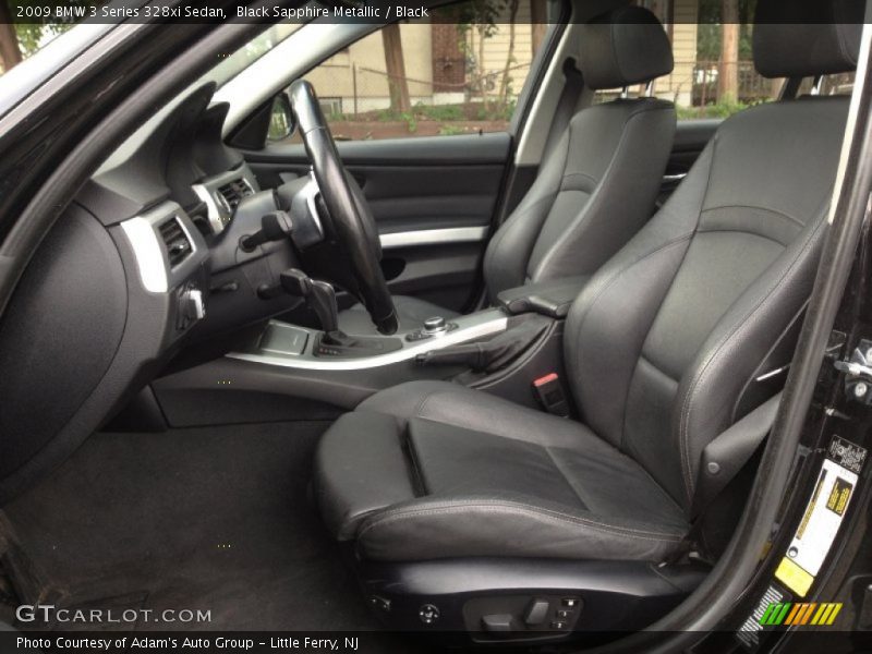 Black Sapphire Metallic / Black 2009 BMW 3 Series 328xi Sedan