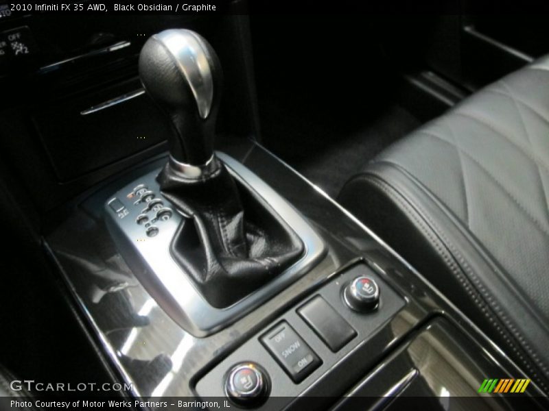 Black Obsidian / Graphite 2010 Infiniti FX 35 AWD