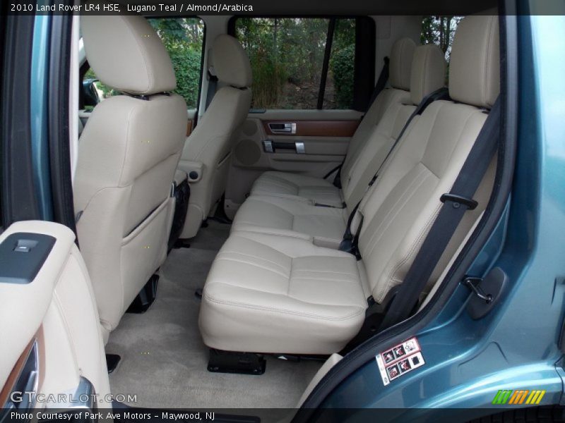 Rear Seat of 2010 LR4 HSE