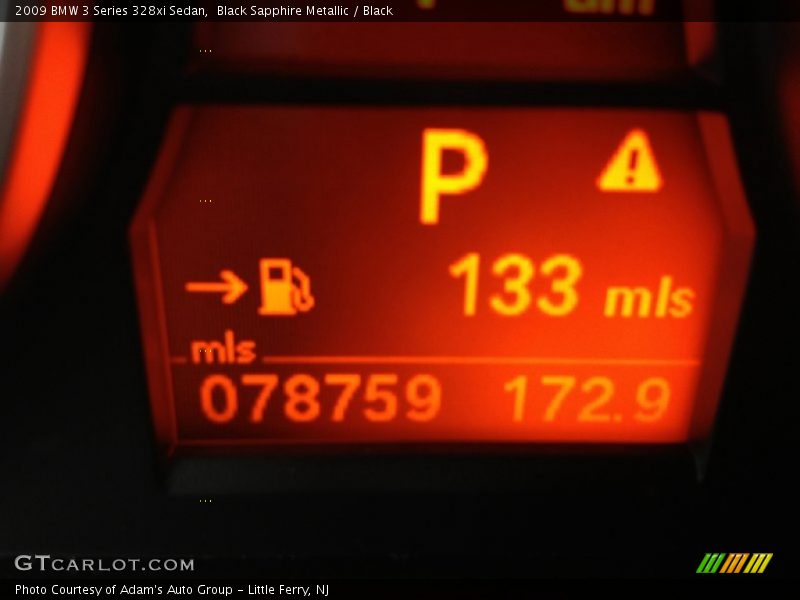 Black Sapphire Metallic / Black 2009 BMW 3 Series 328xi Sedan