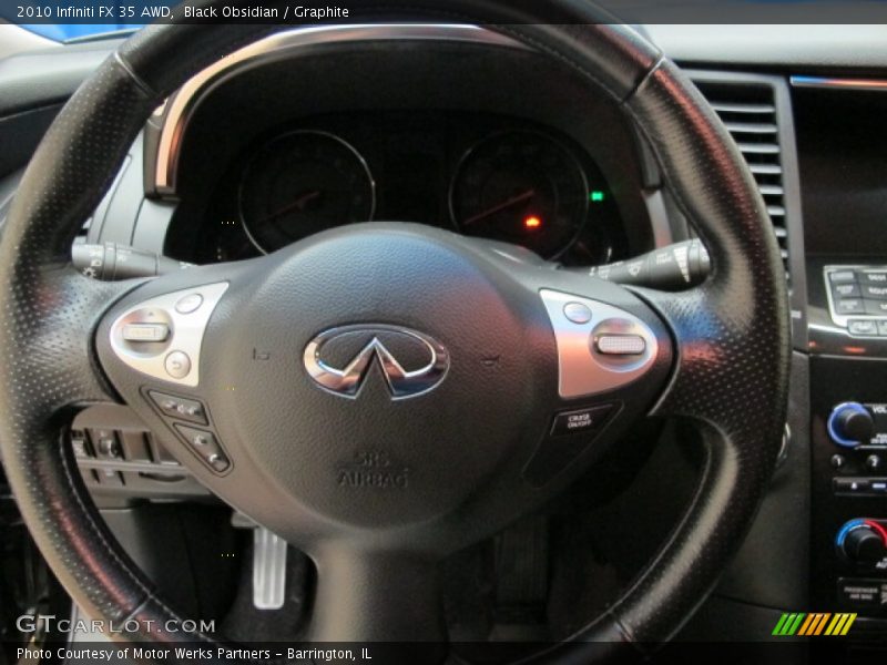 Black Obsidian / Graphite 2010 Infiniti FX 35 AWD