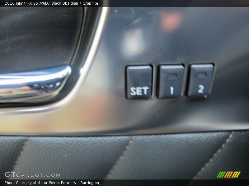 Black Obsidian / Graphite 2010 Infiniti FX 35 AWD