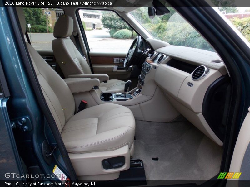 Front Seat of 2010 LR4 HSE