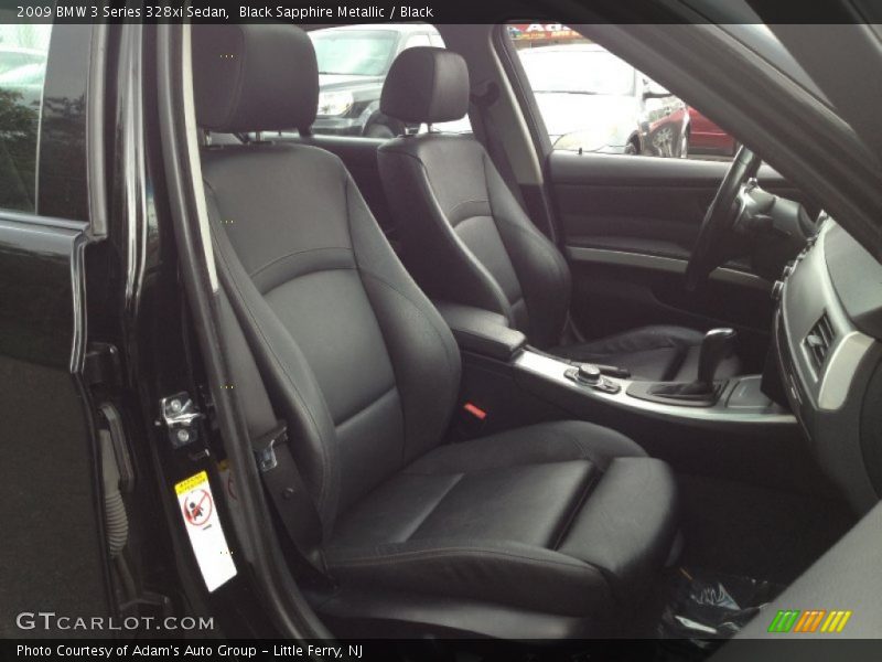 Black Sapphire Metallic / Black 2009 BMW 3 Series 328xi Sedan