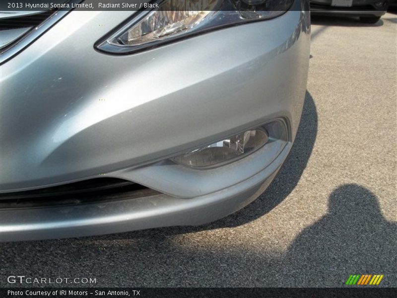 Radiant Silver / Black 2013 Hyundai Sonata Limited