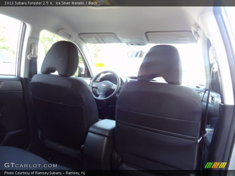 Ice Silver Metallic / Black 2013 Subaru Forester 2.5 X