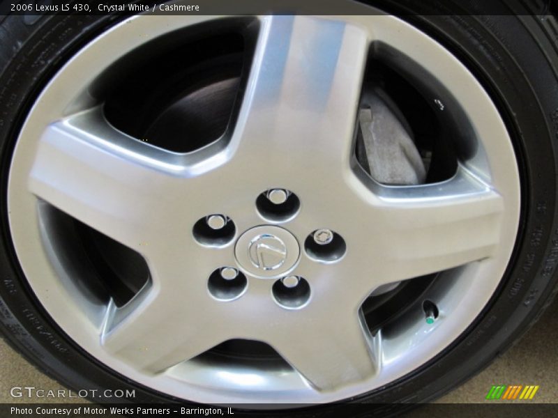 Crystal White / Cashmere 2006 Lexus LS 430