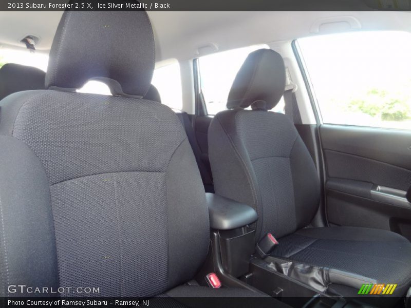 Ice Silver Metallic / Black 2013 Subaru Forester 2.5 X