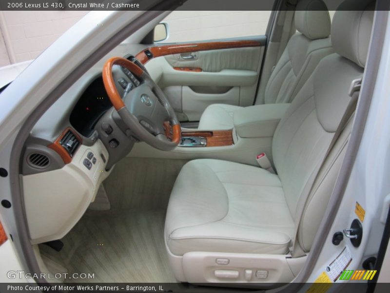 Crystal White / Cashmere 2006 Lexus LS 430