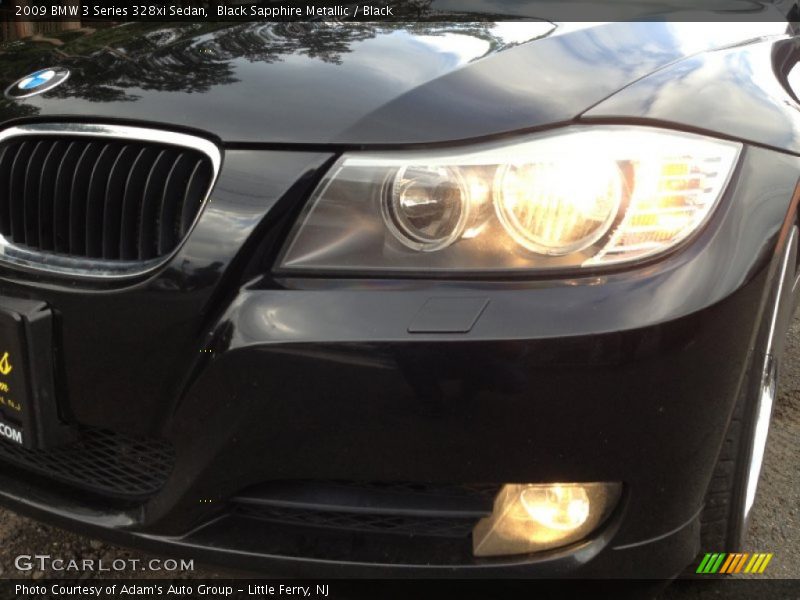 Black Sapphire Metallic / Black 2009 BMW 3 Series 328xi Sedan