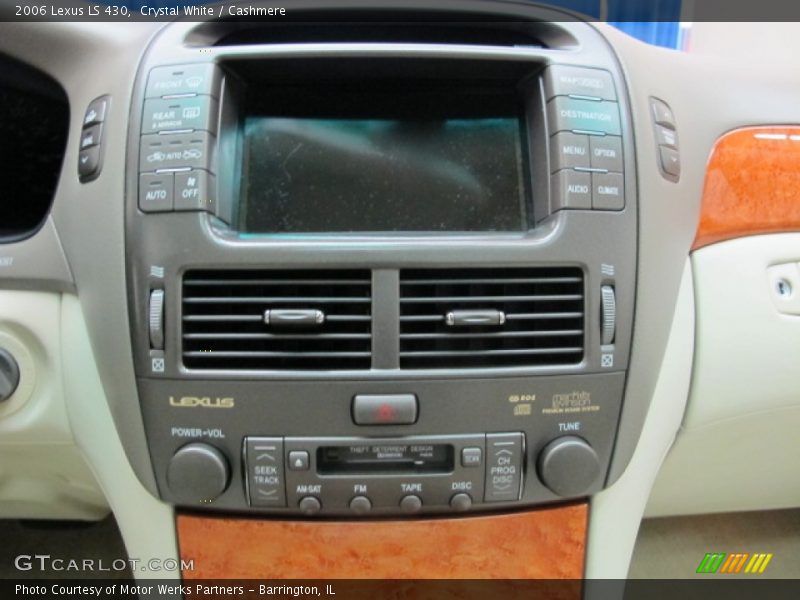 Crystal White / Cashmere 2006 Lexus LS 430