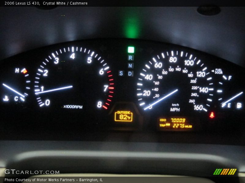 Crystal White / Cashmere 2006 Lexus LS 430