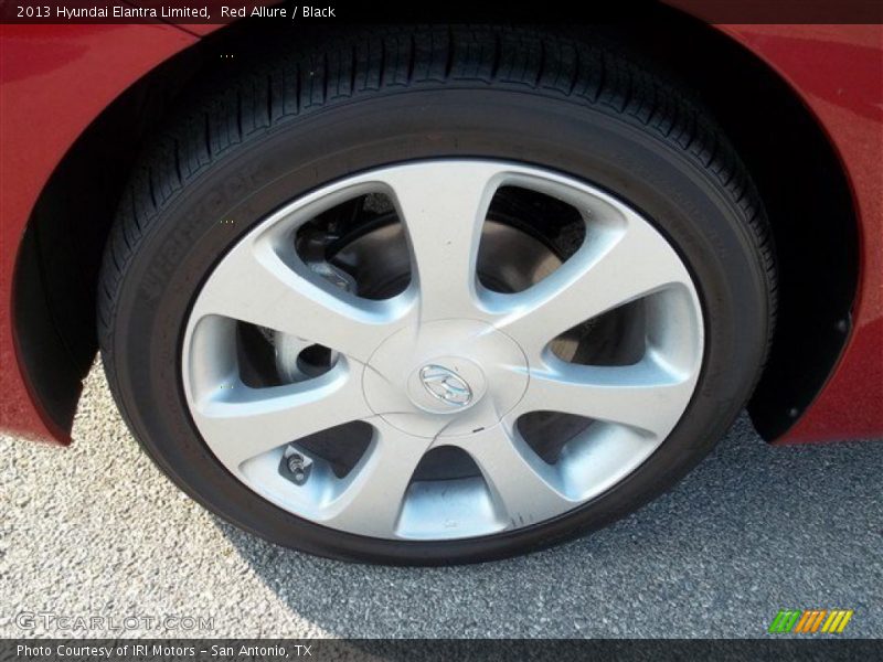 Red Allure / Black 2013 Hyundai Elantra Limited