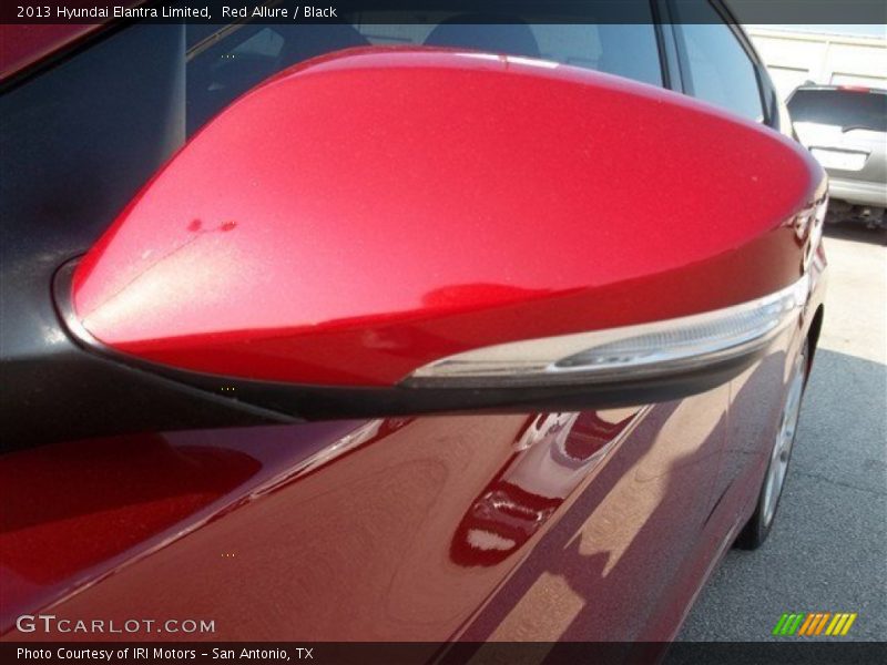 Red Allure / Black 2013 Hyundai Elantra Limited