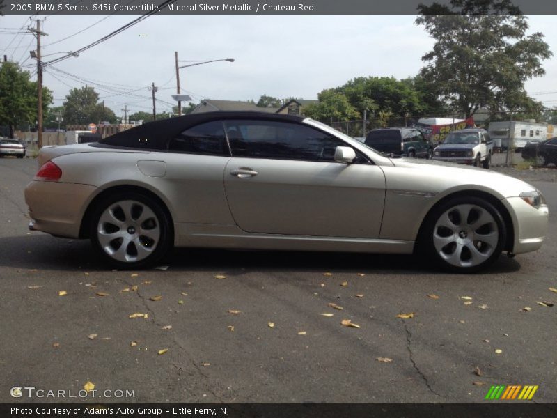  2005 6 Series 645i Convertible Mineral Silver Metallic