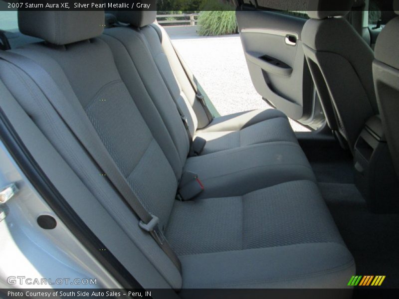 Silver Pearl Metallic / Gray 2007 Saturn Aura XE