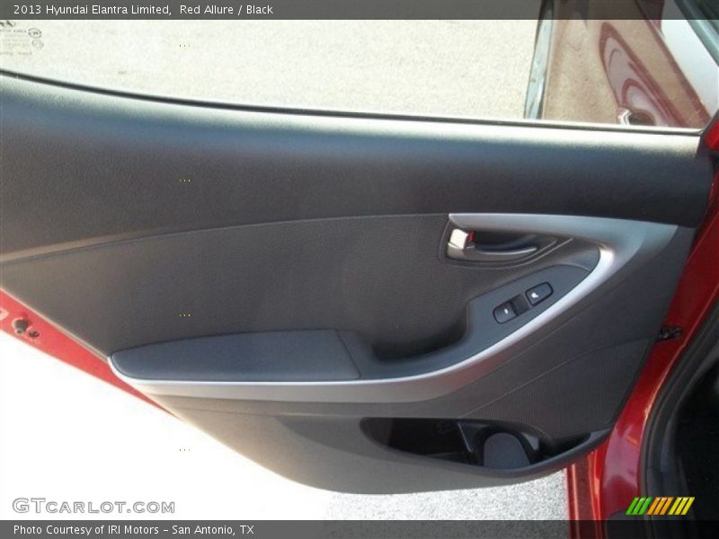 Red Allure / Black 2013 Hyundai Elantra Limited
