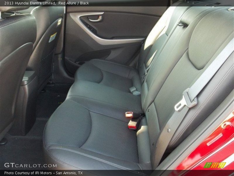Red Allure / Black 2013 Hyundai Elantra Limited