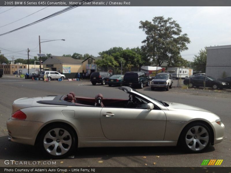  2005 6 Series 645i Convertible Mineral Silver Metallic