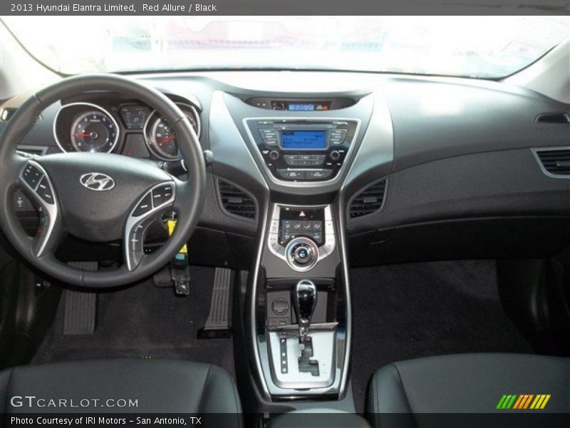 Red Allure / Black 2013 Hyundai Elantra Limited
