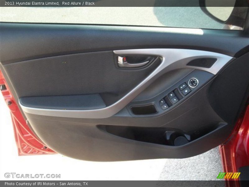 Red Allure / Black 2013 Hyundai Elantra Limited