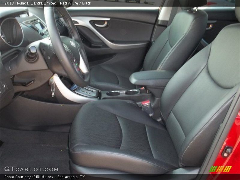 Red Allure / Black 2013 Hyundai Elantra Limited