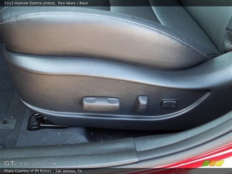 Red Allure / Black 2013 Hyundai Elantra Limited