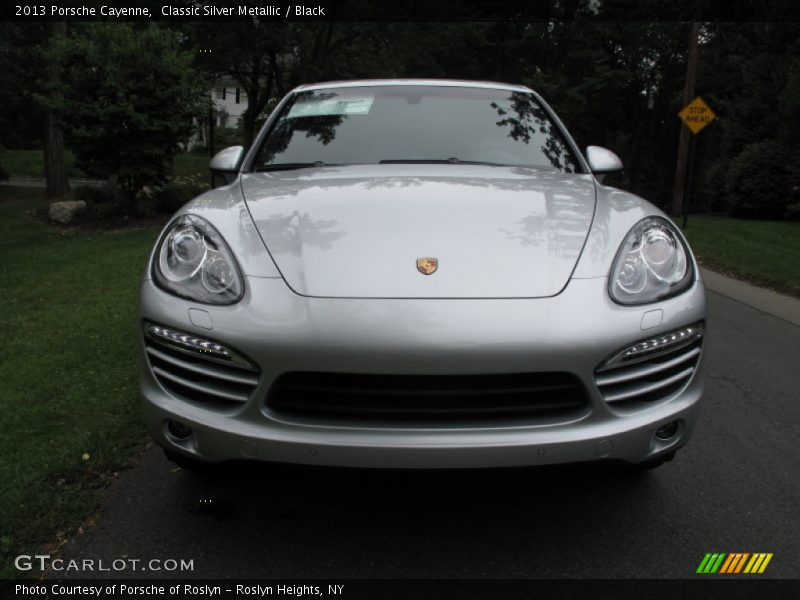 Classic Silver Metallic / Black 2013 Porsche Cayenne