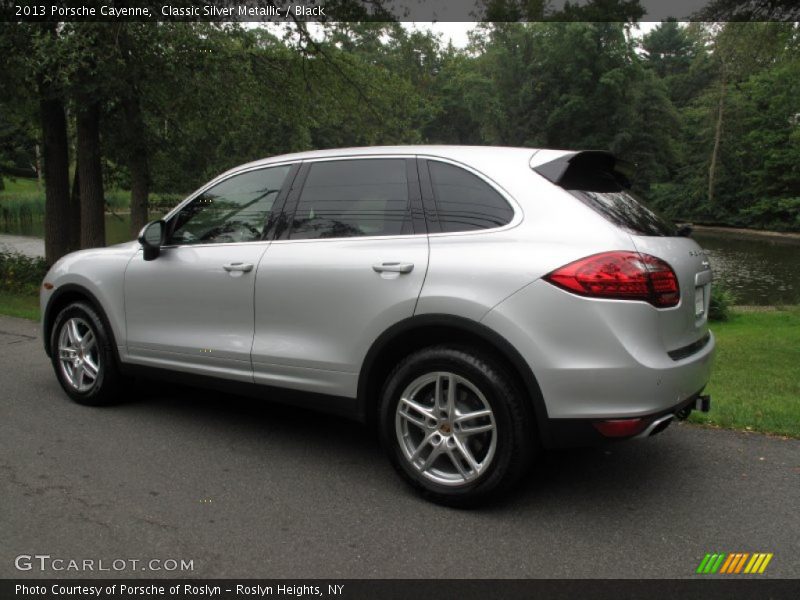 Classic Silver Metallic / Black 2013 Porsche Cayenne
