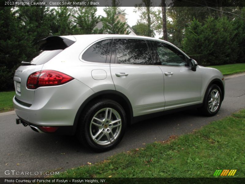 Classic Silver Metallic / Black 2013 Porsche Cayenne