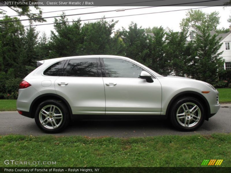 Classic Silver Metallic / Black 2013 Porsche Cayenne