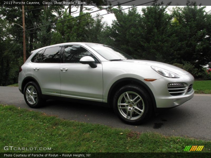 Classic Silver Metallic / Black 2013 Porsche Cayenne